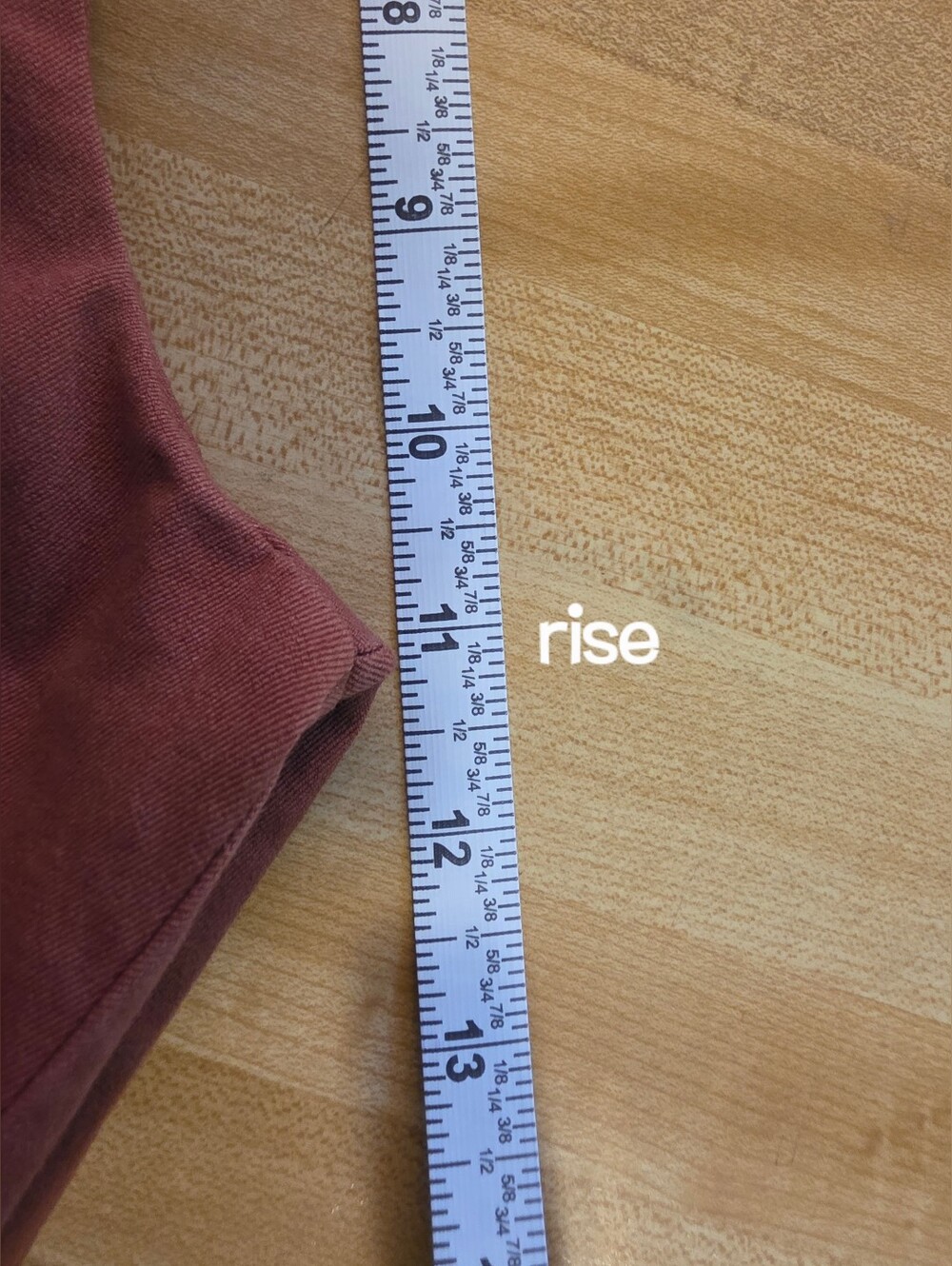 SPANX Rust-Colored High-Rise Shorts #SHO12 - Picture 12 of 12